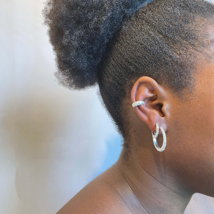 LAYA EAR CUFF SILVER