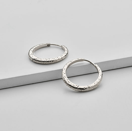 VEA BIG HOOP SILVER